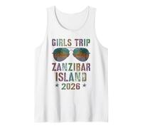 Sassy Girls Trip A LA Isla DE ZANZÍBAR 2026: Vacaciones y natación Camiseta sin Mangas