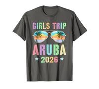 Sassy Girls Trip Aruba 2026 Vacay Natation Travel Matching Camiseta