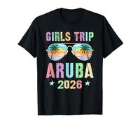 Sassy Girls Trip Aruba 2026 Vacay Natation Travel Matching Camiseta