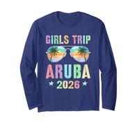 Sassy Girls Trip Aruba 2026 Vacay Natation Travel Matching Manga Larga