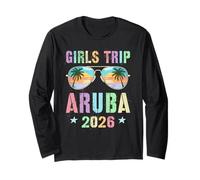Sassy Girls Trip Aruba 2026 Vacay Natation Travel Matching Manga Larga