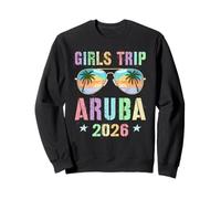 Sassy Girls Trip Aruba 2026 Vacay Natation Travel Matching Sudadera