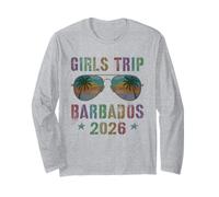 Sassy Girls Trip Barbados 2026 Vacay Swim Travel Matching Manga Larga