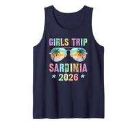 Sassy Girls Trip CERDEÑA 2026 Viaje de natación a Juego Camiseta sin Mangas