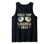 Sassy Girls Trip CERDEÑA 2026 Viaje de natación a Juego Camiseta sin Mangas