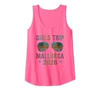Sassy Girls Trip Mallorca 2026 Vacay Cruise Travel a Juego Camiseta sin Mangas