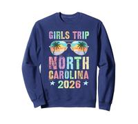 Sassy Girls Trip North Carolina 2026 Vacaciones Swim Vacay Sudadera