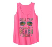 Sassy Girls Trip Panama City Beach 2026 Vacaciones Primavera Camiseta sin Mangas