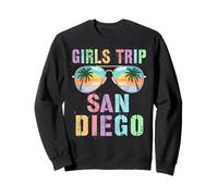 Sassy Girls Trip San Diego Travel Swim Vacaciones a Juego Sudadera