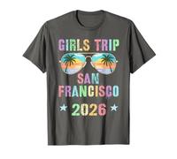 Sassy Girls Trip San Francisco 2026 Viajes Natación Vacaciones Camiseta