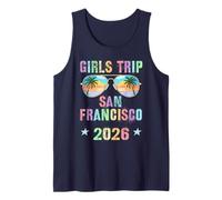 Sassy Girls Trip San Francisco 2026 Viajes Natación Vacaciones Camiseta sin Mangas