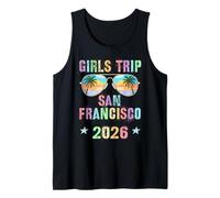 Sassy Girls Trip San Francisco 2026 Viajes Natación Vacaciones Camiseta sin Mangas