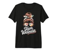 Sassy Team Wellness Fitness PT Enfermera Diva OT P.E Gimnasio Camiseta Premium