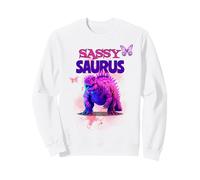 Sassysaurus Toddler Girls Women Dinosaurs Fan Enthusiast Sudadera