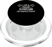 Sastre Asume I'm Right Costura Costura Sastrería PopSockets PopGrip para MagSafe