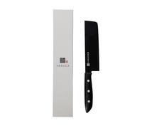 SASUGA Japanese Nakiri Vegetable Knife 165mm - Made in Japan | Molybdenum-Vanadium Stainless Steel | Flat-Edge Blade for Precise Vegetable Cutting