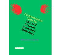 SAT, ACT Vocabulary Made Easy 8th grade Test Book (SAT, ACT Made Easy)