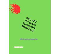 SAT, ACT Vocabulary Made Easy Grade 10 (SAT, ACT Made Easy)