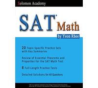SAT Math: Solomon Academy's SAT Math Book