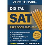 SAT PREP BOOK with 10 Full length practice tests - WEEKLY TESTS SIMULATIONS: The Digital SAT Study Guide for the SAT Math, Reading, and Writing Sections.