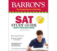 SAT Study Guide with 5 Practice Tests (Barron's Test Prep)