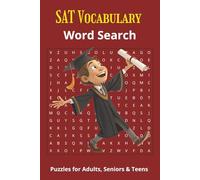 SAT Vocabulary Word Search: Easy to Read | 6x9 inches, 110 pages, 50+ Puzzles |