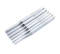 SATA ST09162SJ Juego de Perforadoras con Acabado Cromado y Construcción de Acero CR-V Profesionalmente Resistente, 6 Piezas