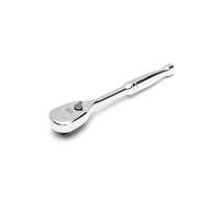 SATA ST11974 Carraca Profesional 120P con Accionamiento de 1/4 de Pulgada con Cabeza en Forma de Lágrima, Pulido, con Arco de Giro de 3 Grados