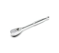 SATA ST12974 Carraca Profesional 120P con Accionamiento de 3/8 de Pulgada con Cabeza en Forma de Lágrima, Pulido, con Arco de Giro de 3 Grados