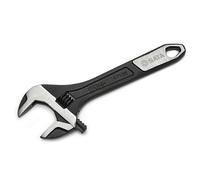 SATA ST47122 Llave Inglesa Ajustable de Mordaza Extra Ancha de 152 mm con Cuerpo de Aleación de Acero Forjado y Acabado Cromado