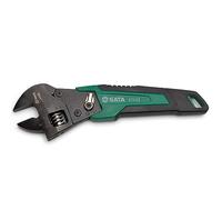 SATA ST47403 Llave Ajustable de Trinquete de 8"La Escala Incorporada Mide Tamaños Métricos para Una Rápida Identificación de Los Sujetadores.