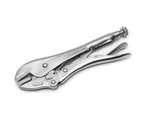 SATA ST71203ST Alicates de Bloqueo de Mandíbula Recta, con Cuerpo de Acero de Aleación de Cromo Molibdeno y Cortador de Alambre Integrado, 254 mm