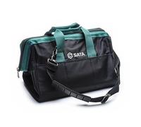 SATA ST95181 Bolsa de herramientas portátil con construcción impermeable y múltiples bolsillos interiores y exteriores para almacenar y organizar herramientas