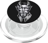 Satán Diablo Guapo Caballero Tatuaje Flash PopSockets PopGrip para MagSafe