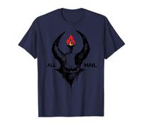 Satanás Llama Negra Wicca Diablo Brujería Paganismo Lucifer Camiseta