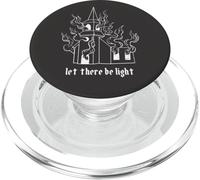 Satanás Oculto Ardiente Iglesia Profana Anticristo Halloween PopSockets PopGrip para MagSafe