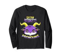 Satanás Respeta Los Pronombres No Binarios. Demonio Manga Larga