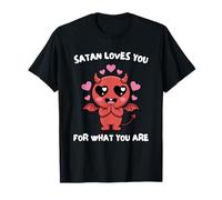 Satanás Te Ama Tal Y como Eres. Camiseta