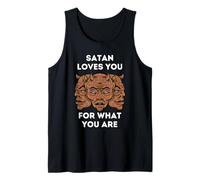 Satanás Te Ama Tal Y como Eres. Camiseta sin Mangas