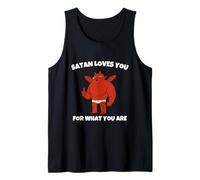 Satanás Te Ama Tal Y como Eres. Camiseta sin Mangas