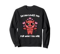 Satanás Te Ama Tal Y como Eres. Sudadera