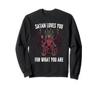 Satanás Te Ama Tal Y como Eres. Sudadera