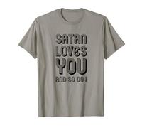 Satanás te ama y yo también Camiseta