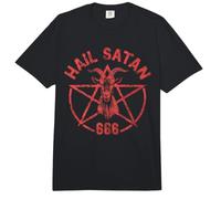 Satanismo Satánico Oculto Hail Satanás 666 Comfort Colors Adult Heavyweight T-Shirt