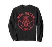 Satanismo Satánico Oculto Hail Satanás 666 Sudadera