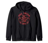 Satanismo Satánico Oculto Hail Satanás 666 Sudadera con Capucha