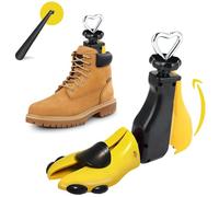 Satauko Hormas para Zapatos para Hombre Botas de Cuero, Ensanchador de Zapatos con Calzador para Mujer, Horma Ensanchar Zapatos Ajustable Longitud Y Anchura Independiente.(1 Pieza, 40-47)