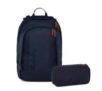 Satch Air - Mochila escolar (2 piezas, incluye estuche), Nordic Blue Skandi Edition, Talla única