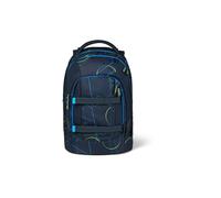 Satch pack Mochila escolar 45 cm dark blue green (SAT-SIN-001-9TS)