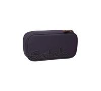 satch Caja extragrande con compartimento separador, compartimento con cremallera, escuadra, ventana para horario, gris nórdico, gris